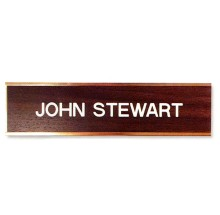 2 x 8 Metal Wall Sign Holder with Sign